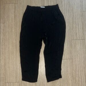 Zara Size Large Black Highrise Women’s Pants